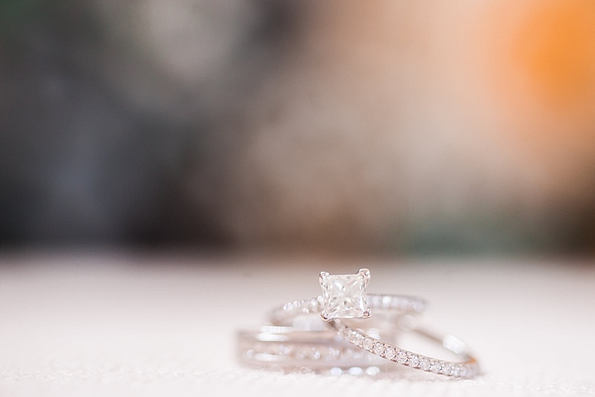 Diamond Engagement Ring, Wedding Bands