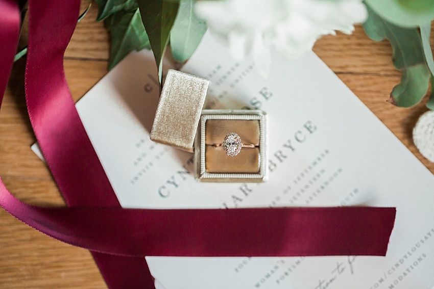 engagement ring, mrs box, vintage, velvet, ring box