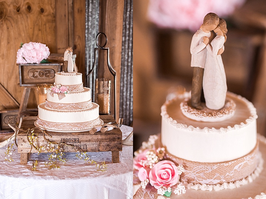 Rustic Wedding Details, Cake, Lace, Burlap